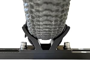 Bike Wheel Holder Aluminum Wheel Stabilizer for Pickup Truck Bed, Mini Van Cargo, or Roof Rack – Fits Road Bike and MTB Bike 