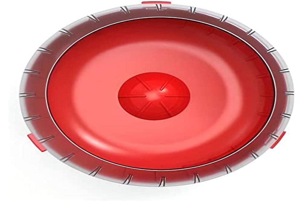 Zolux Rody3 Silent Exercise Wheel for Small Rodents, such as Hamsters, Gerbils, Rabbits, Suitable for All Cages, Pomegranate Red
