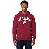 NCAA Crewneck Sweatshirt Men Women Cotton Polyester Fleece Pullover | Officially licensed NCAA; 50% cotton, 50% polyester; crew neck collar; screen-printed graphics; unisex regular fit