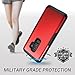 YOUMAKER Galaxy S9+ Plus Case, Metallic Red with Built-in Screen Protector Heavy Duty Protection Shockproof Slim Fit Full Body Case Cover for Samsung Galaxy S9 Plus 6.2 inch - Red/Black