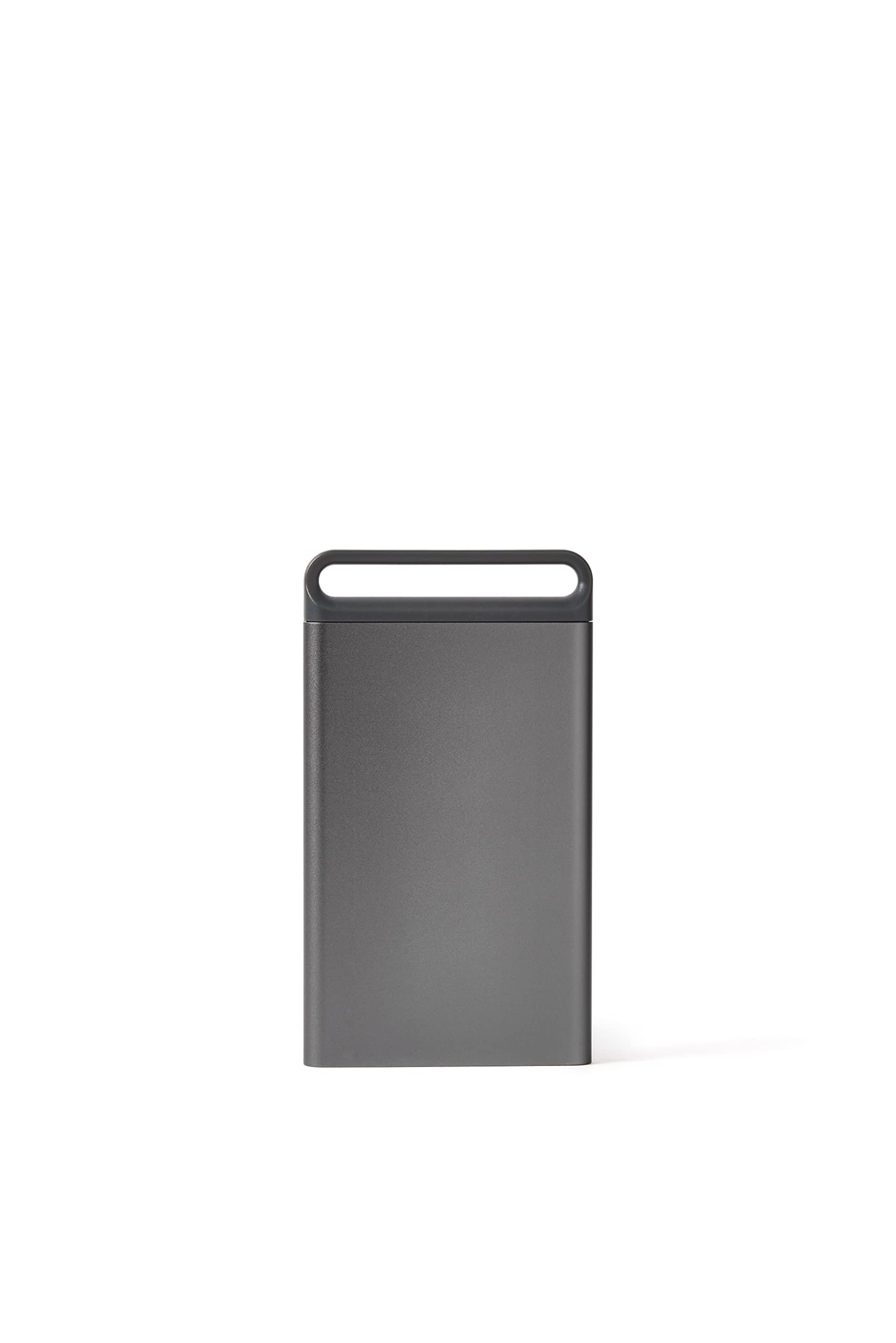 Lexon Nomaday Card Case - Dark Metal