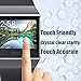 [6 Pack] UniqueMe for Fitbit Ionic Screen Protector,[Anti-Bubble] [HD Clear] Full Coverage Film with Lifetime Replacement Warranty