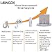 LAUNGDA Soap Dish Adhesive Soap Holder Wall Mounted Chrome Soap Dish Holder for Shower/Bathroom/Kitchen/Tile