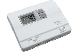 ICM Controls FS1500L Garage Stat, 35 Degree - 75 Degree, Heat Only, 18 VAC - 30 VAC, Battery, Remote Compatible (ACC-RT104)