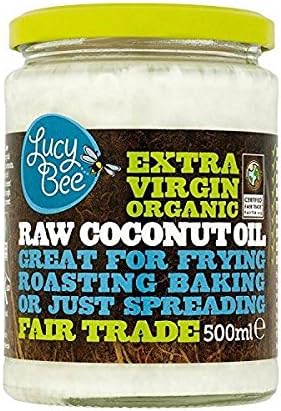 (10 PACK) - Lucy Bee Extra Virgin Coconut Oil| 500 ml |10 PACK - SUPER SAVER - SAVE MONEY