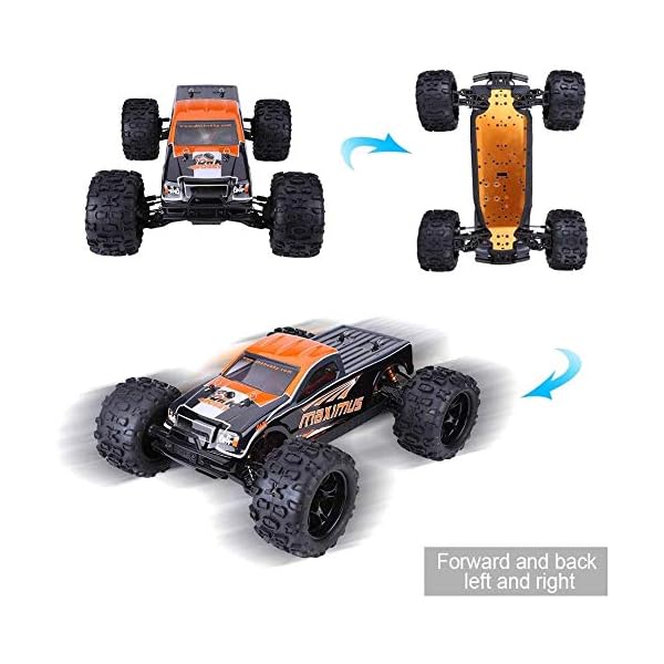 4WD Professionelle Remote Control Car 85km / h High Speed ​​Off Road RC Truck 2,4 GHz Funksteuerung Elektrisches… – Bild 4