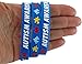 Autism Awareness Wristbands - Colorful Puzzle Pieces Silicone Bracelets (1 wristband)