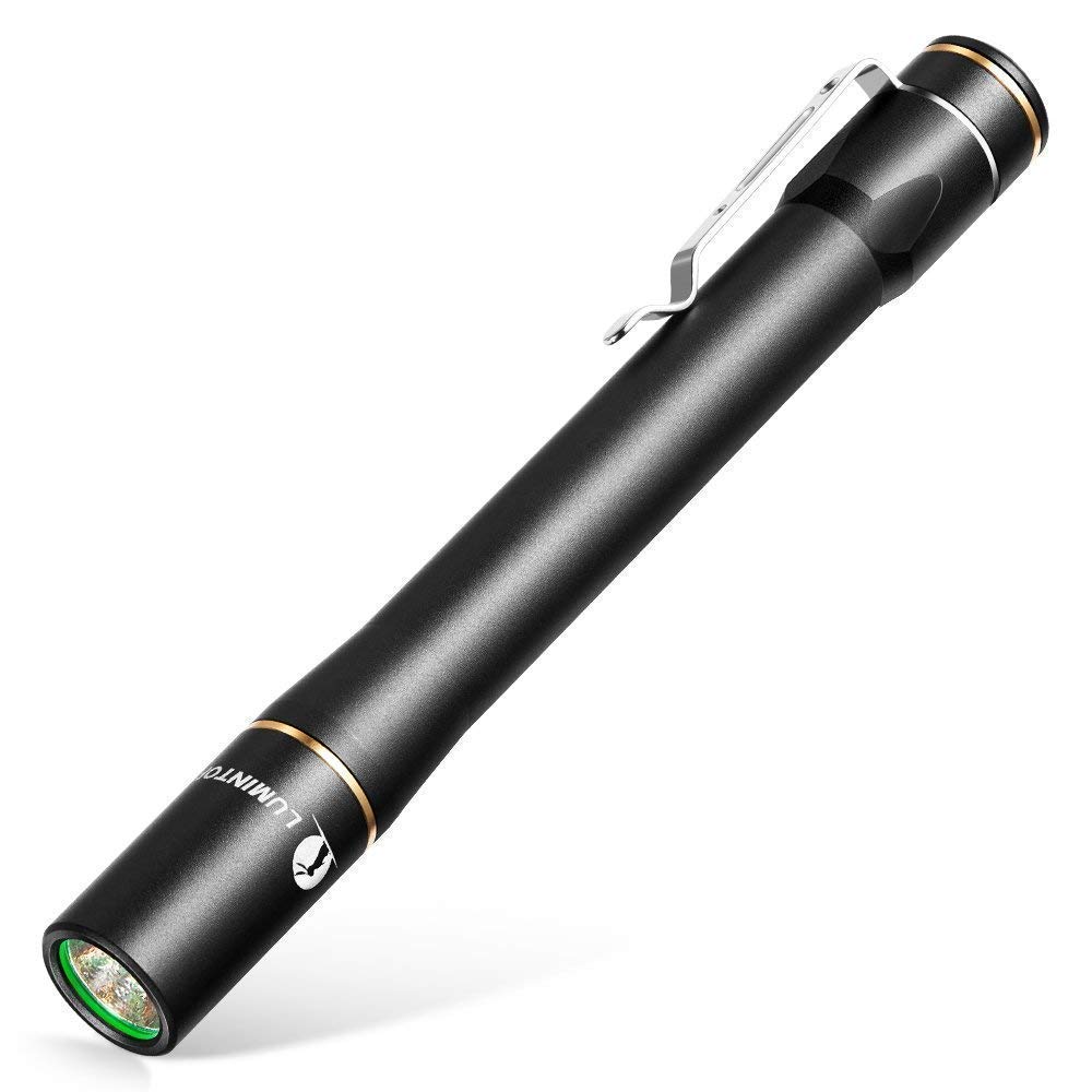 LUMINTOP LED Pen Torch, IYP365 Pen Torches for Nurses, Max 125 Lumens, Med 1.5 Lumens 50 Hours Runtime Pen Light Medical for Inspection for Doctor and Nurse Diagnostic