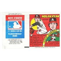 Amazon.com: 1979 Topps Baseball RARE Test Issue Uncut Bazooka Gum ...