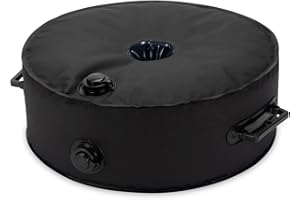 Seceles Umbrella Base Weight Water Bag with 2 Durable Handles, Portable Thicken 1000D Rip-Stop Polyester Up to 50 lbs for Outdoor Patio Garden Beach Parasol Umbrella Stand Cantilever Base