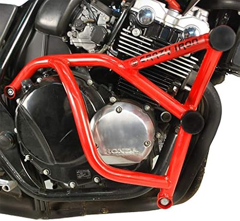 Amazon ホンダ Cb400sf Vtec クラッシュバー エンジンガード ゴールド エンジンガード 車 バイク