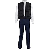 Finbald Men's Cosplay Vest Shirt Pants Full Set Outfits Adults Halloween Cosplay Costume