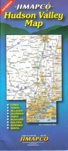 Hudson River Towns Map Hudson Valley Map: Jimapco Inc.: 9781569144954: Books - Amazon