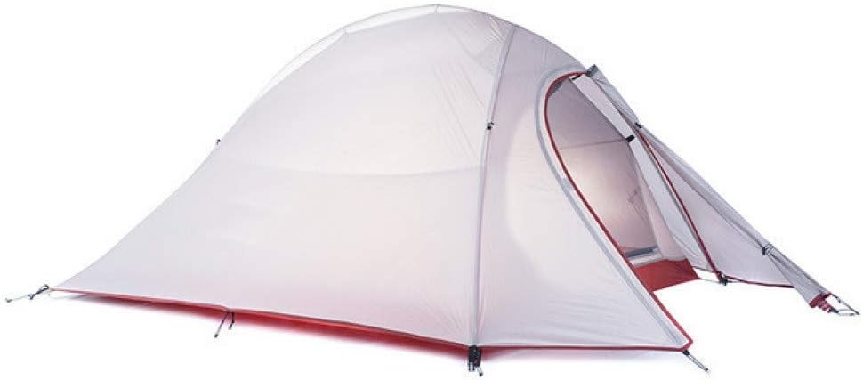 Outing Udstyr, Tent 2 Person Rainproof Camping Tent Outdoot 20D Nylon Silicone 2 Man Ultralight Camp Tents Tente Gray Green Orange, Kejing Miao,