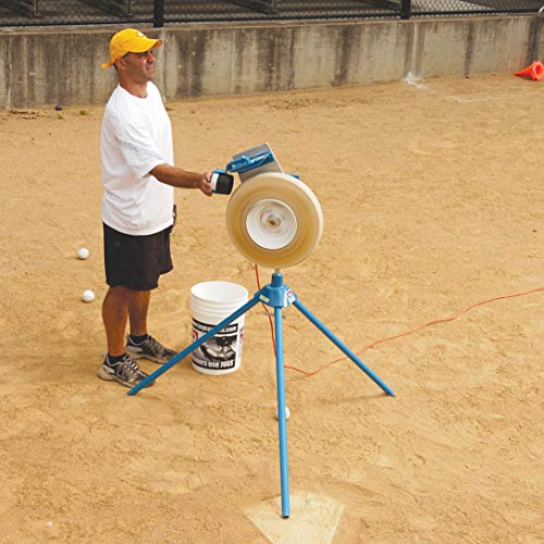 Jugs BP1 Baseball/Softball Combo Pitching Machine — Throws Baseballs or