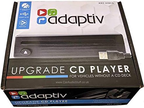 Connects2 Adv-Usbcd Plug and Play USB CD Player for Mechless Stereos Black - Image 5