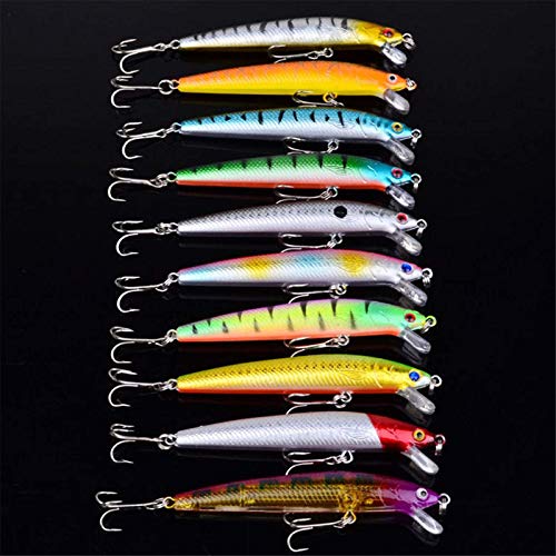 Swimbaits-Köder 20 Stück Angelköder Crankbaits Sharp Hooks Bait TackleHard Treble Fishing Hooks – Bild 5