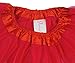 Dancina Baby Tutu Tulle Skirt for Toddler Girls 6-24 Months Red
