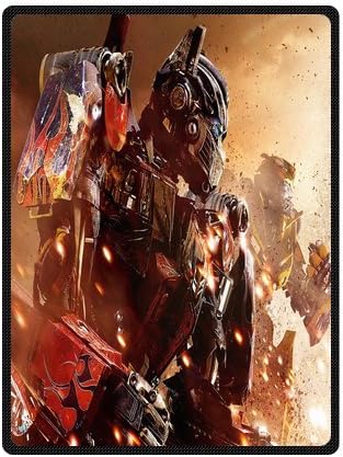 Scottshop Custom High Quality Fleece Blankets 58" x 80" Inch, Design The Transformers Optimus Prime Blanket, Fashion Warm Cozy Soft Sofa Bed Blankets Throws Blankets