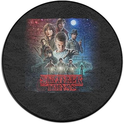 EDRE Stranger Things Home Furnishing Laundry NonSlip Rug White