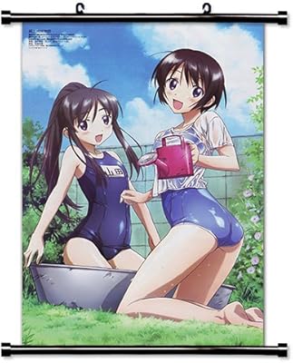Amazon Com Binbou Shimai Monogatari Anime Fabric Wall Scroll