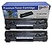 HIINK Compatible Toner Cartridge Replacement for HP 78A CE278A Toner Used in HP Laserjet Pro P1560 P1566 P1600 P1606 M1536 (Black, 2-Pack)