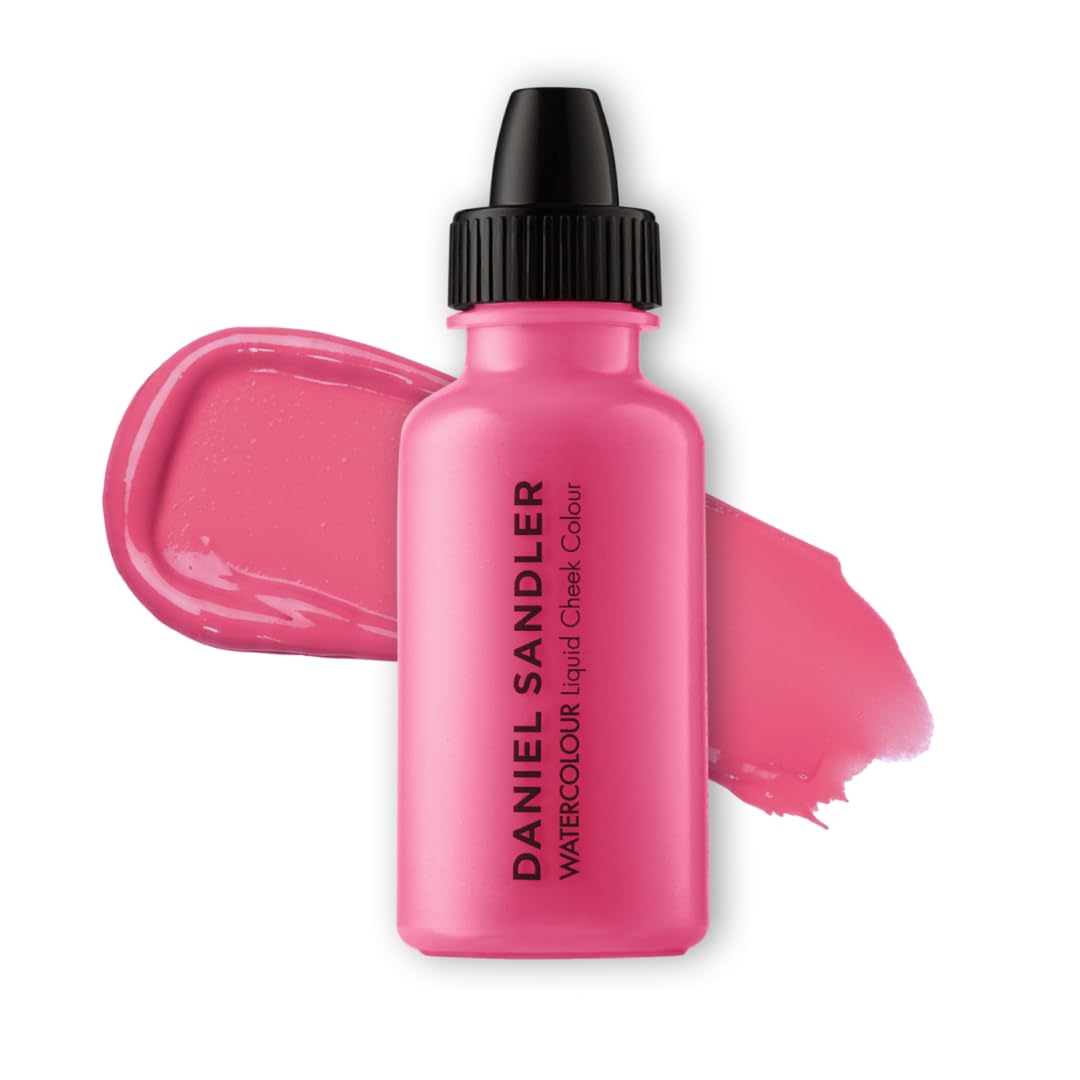 Daniel Sandler WATERCOLOUR LIQUID BLUSH 'ACID' – Lightweight, Buildable, Water-Resistant Formula for Cheeks, Lips & Eyes