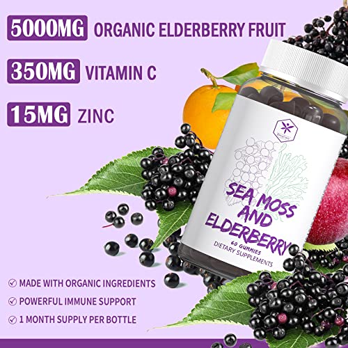 Iodine Gummies, High Potency 950mg with Kelp, Potassium Iodide