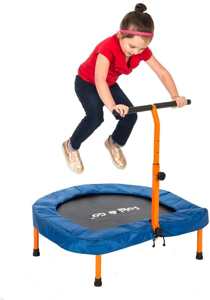 The Original Toy Company Deluxe Fold & Go Trampoline