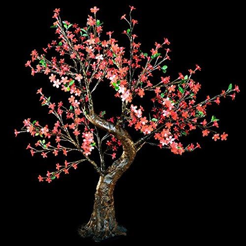 Cherry Blossom Tree 4' 8 High 448 LED Lights Pink Color Taylor Style