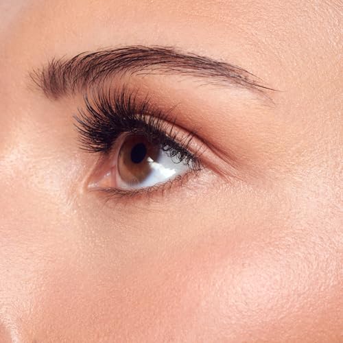 KISS Looks So Natural, False Eyelashes, 'Shy', 12mm, Includes 5 Pairs Of Lashes, Easy to Apply, Reusable Lash Clusters