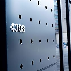 4 Inch Mailbox Numbers 3, Door Address Number