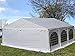 Delta 20'x20' PE Party Tent,Wedding Tent Canopy,Heavy Duty Outdoor Shelter,Large Garden Gazebo,with Waterproof Top,Including Carry Bags
