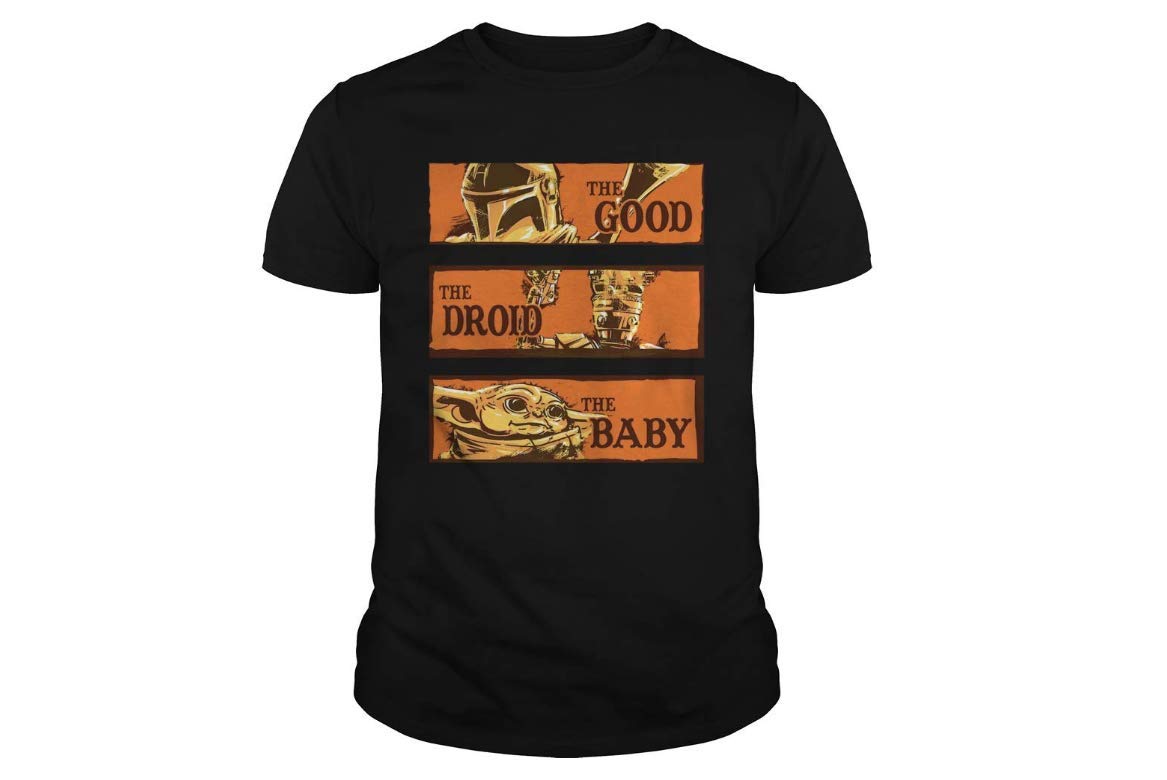 Baby Yoda The Good The Droid The Baby Christmas Gifts For Gifts For Her Gift For Brother Gifts For Mom For Teens T Shirt
