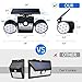 UNIFUN Solar Lights Outdoor, 30 LED Waterproof Solar Powered Wall Lights with Dual Head Spotlights 360-Degree Rotatable Solar Motion Security Lights for Outdoor Pation, Yard, Garden Use