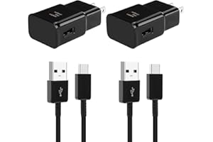 AUORLD Android Phone Charger, Samsung Charger Fast Charging Cord with 6.6ft Type C Cable for Samsung Galaxy S25Ultra/S25/S24/S23/S23 Ultra/S22/S21/S20/S20+/S10/S10+/S10e/S9/S9+/S8/S8Plus/Note 8/9/10/20