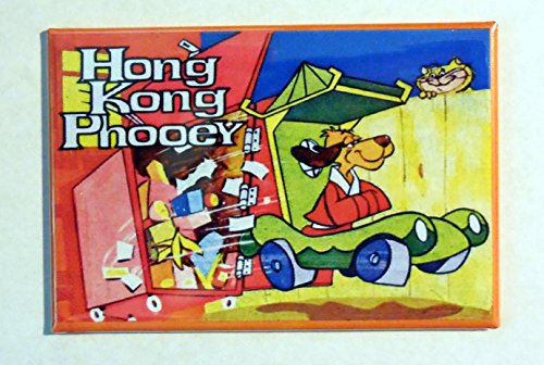 Hongkong FOOEY Lunchbox Vintage Art 2" x 3" Fridge Magnet Set of 2 Refrigerator Lunch Box Nostalgic Retro