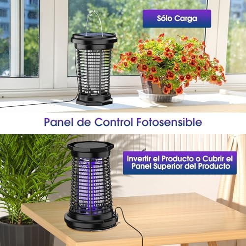 Lâmpada Solar Mosquito Dividida de 4500 V