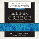 Front cover for the book The Life of Greece by Will Durant