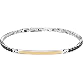 Feifuli Tennis Bracelet for Women & Men,Trendy Womens Beaded Bracelet with Cute Pendant, Stainless Steel Bracelet with Adjustable Clasp, Jewelry for Birthday Annivesary Valentines Christmas