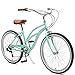 Critical Cycles Chatham Women's Beach Cruiser; Seven Speed, Seafoam / Whitewall
