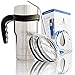 Liquid Savvy 30oz Stainless Steel Tumbler Bundle - Includes Tumbler, 2 Lids, Straw, and Handle - Double Walled Vacuum Insulated Tumbler for Hot and Cold Beverages - Stainless Steel
