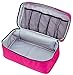 Packing Organizer Bra Underwear Storage Bag Travel Lingerie Pouch Toiletry Organizer (Rosy L)