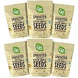 Go Raw Sprouted Seeds,  Unsalted Mix (Pack of 6)