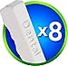 Dog H20 & Cat H2O 8 Piece Dental Care, suitable for both Dog H2O & Cat H2O water fountain, Off White Tablets (DH08DC)