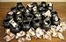 Well Pack Box 24 Wide Mouth Plastic Mini Cauldron Candy Holders Halloween Trick or Treat Black Handle Kettle Bucket Mini Cupcake Holder Party Decoration