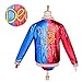 4PCS (Embroidery Jacket + T- Shirt + Square shorts+ 1Glove) For Kids Suicide Squad Harley Quinn Cosplay Kit (S=Height 110CM)