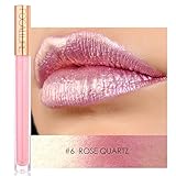 FOCALLURE Heavy Metallic Liquid Lipstick Metal Lip Gloss Waterproof Matte Lipstick 12 Colors(#6)
