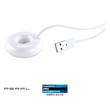 PEARL Mini Nebler: USB-Mini-Luftbefeuchter & Aroma Diffuser mit Ultraschall-Vernebler (Ultraschall Nebler)