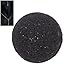 Addicted to Soap – Black Bath Bomb Ring | Ultra Luxurious - 3 Inch Extra Large 9oz Bath Bomb with STERLING SILVER Jewelry Set Surprise Inside - Organic & Sensual Relaxation Handmade with Love in Texas